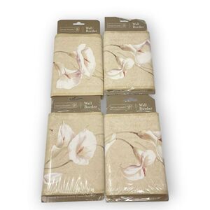 Home Trends Wall Border Designs Norwall Group Calla Lilly Lot #34A 20 yds total